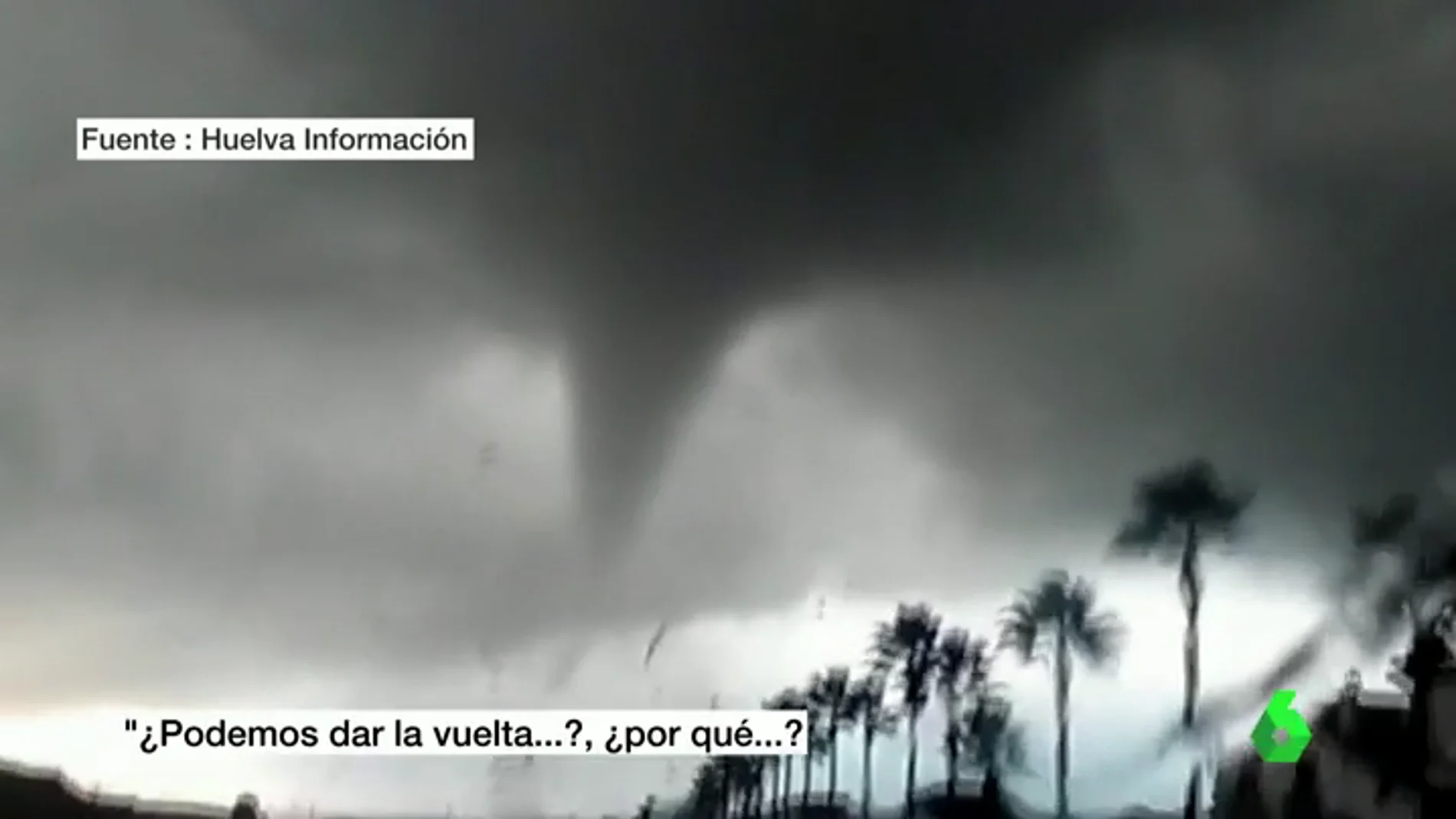 Un impresionante tornado inusual en España provoca graves destrozos en  Palos de la Frontera