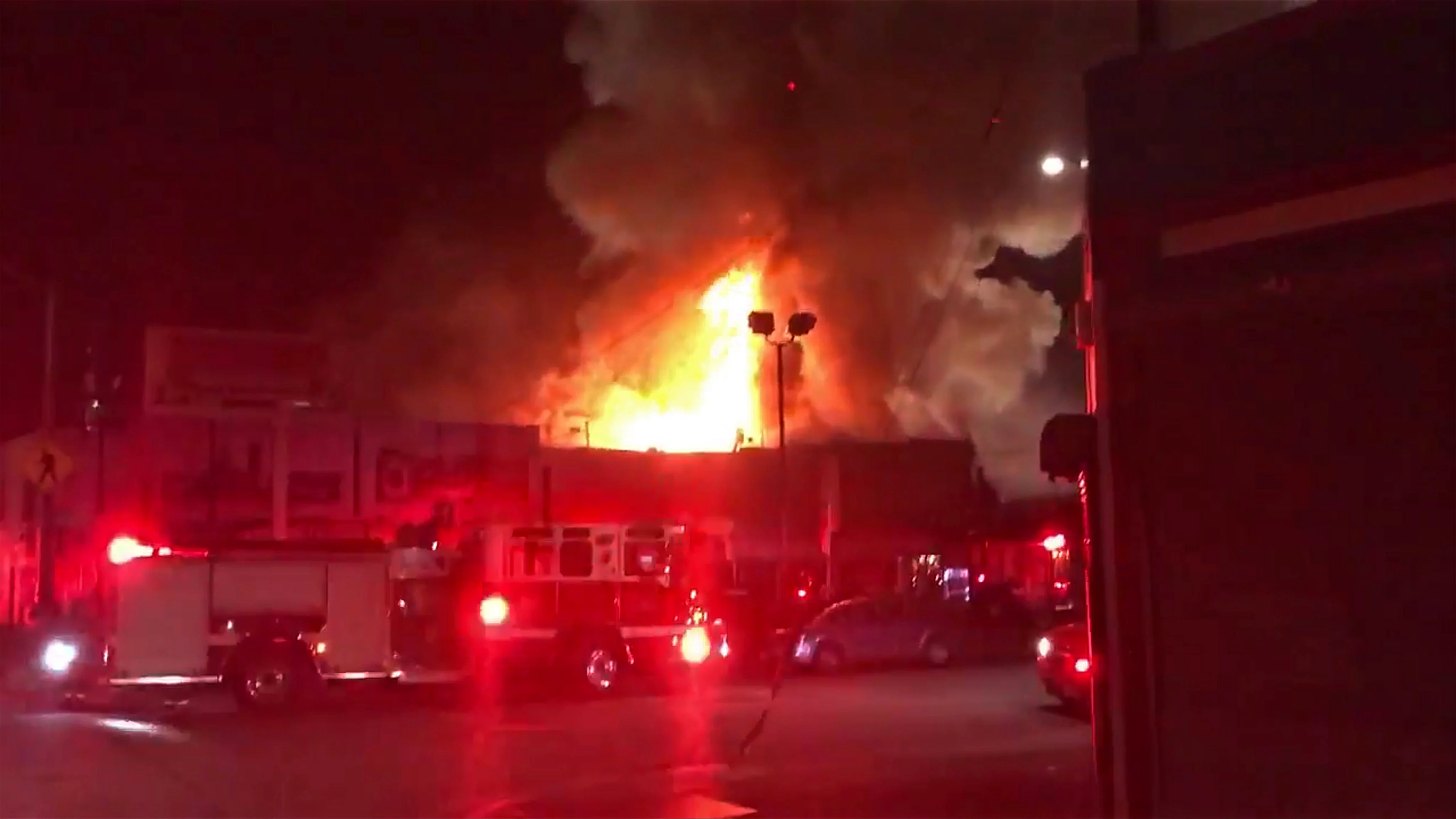Incendio durante una fiesta en California