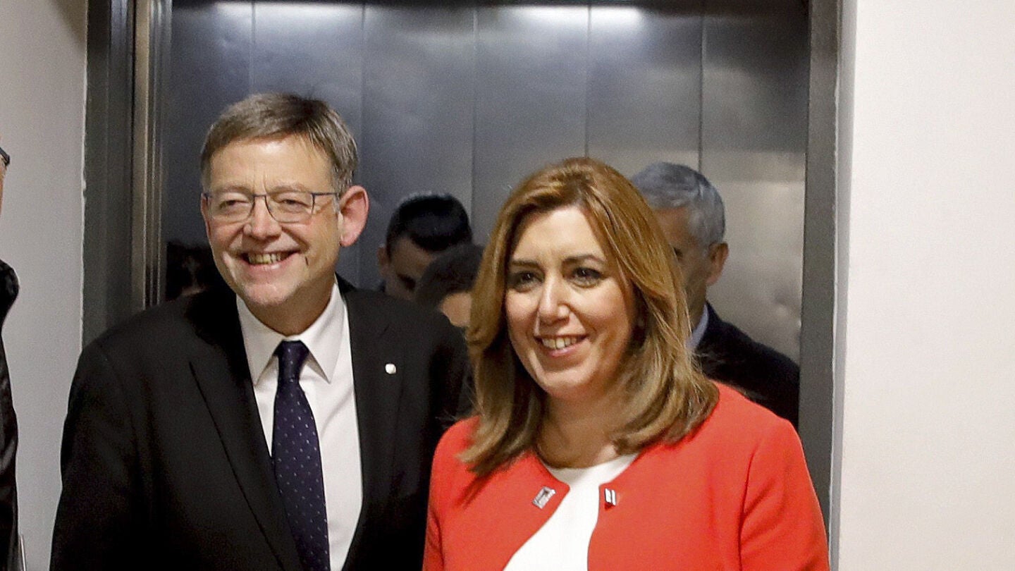 Ximo Puig y Susana D&iacute;az