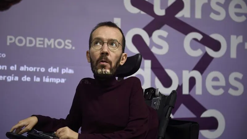 El secretario de Organización de Podemos, Pablo Echenique