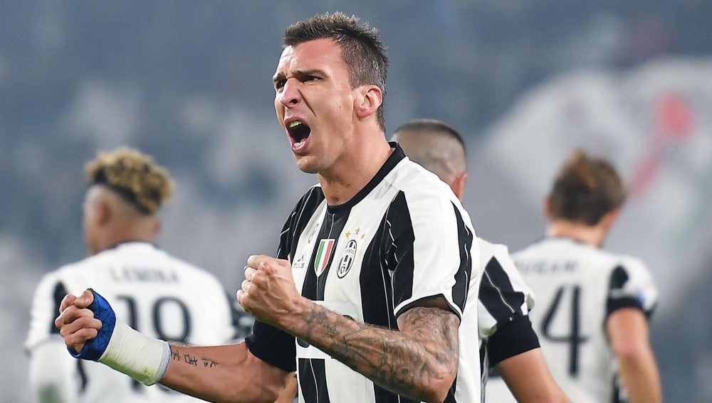 La Juventus celebrando su triunfo ante el Atalanta