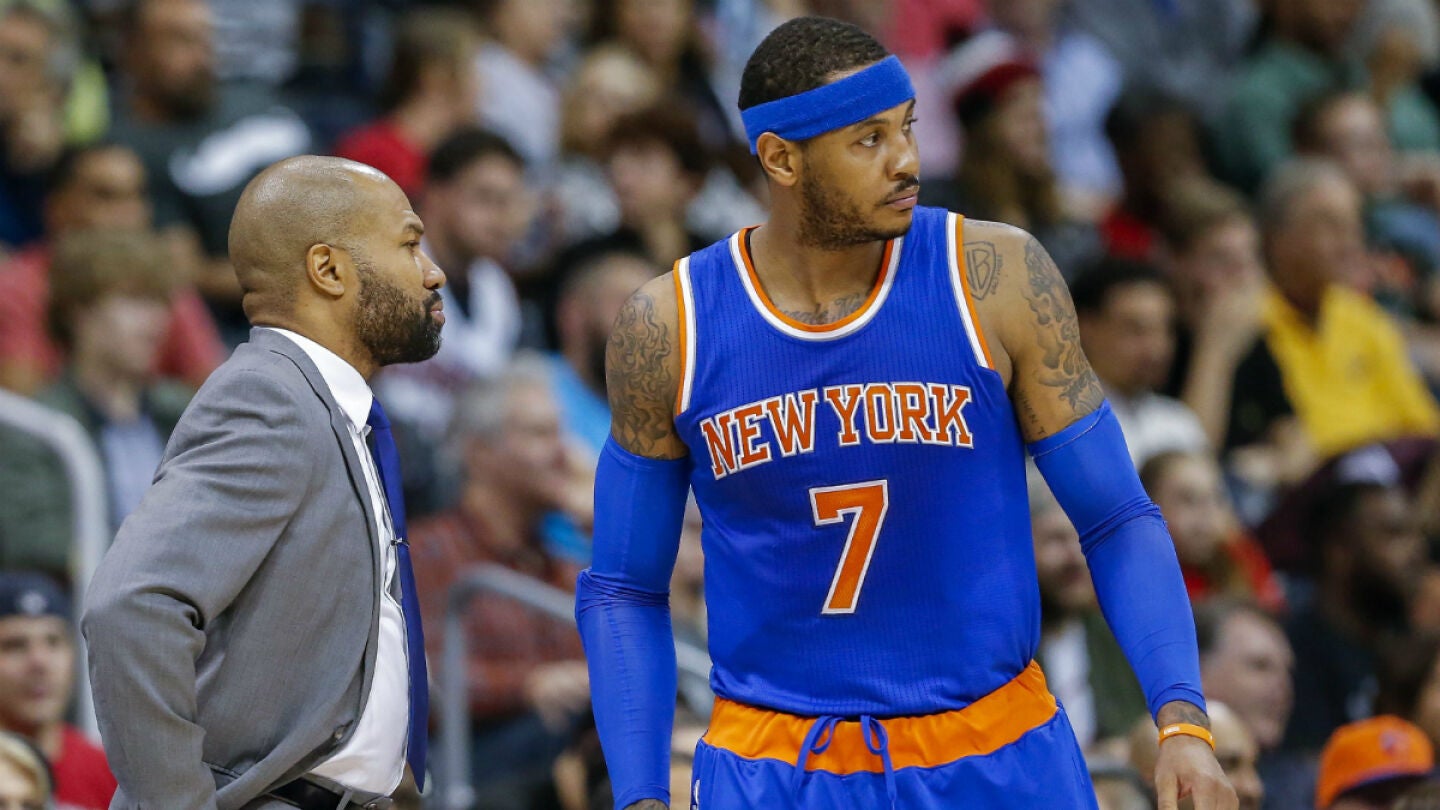 Carmelo Anthony, con los Knicks