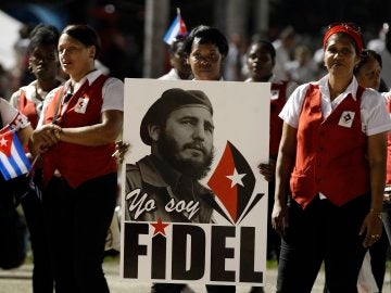 Ceremonia de despedida a Fidel Castro en la Plaza de la Revolución de Santiago de Cuba (Cuba) Ceremonia de despedida a Fidel Castro en la Plaza de la Revolución de Santiago de Cuba (Cuba)