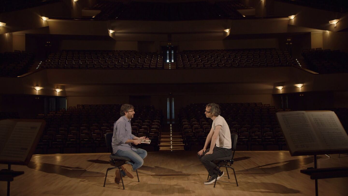 James Rhodes en Salvados con Jordi &Eacute;vole