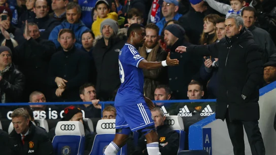 Eto'o y Mourinho, en el Chelsea Eto'o y Mourinho, en el Chelsea
