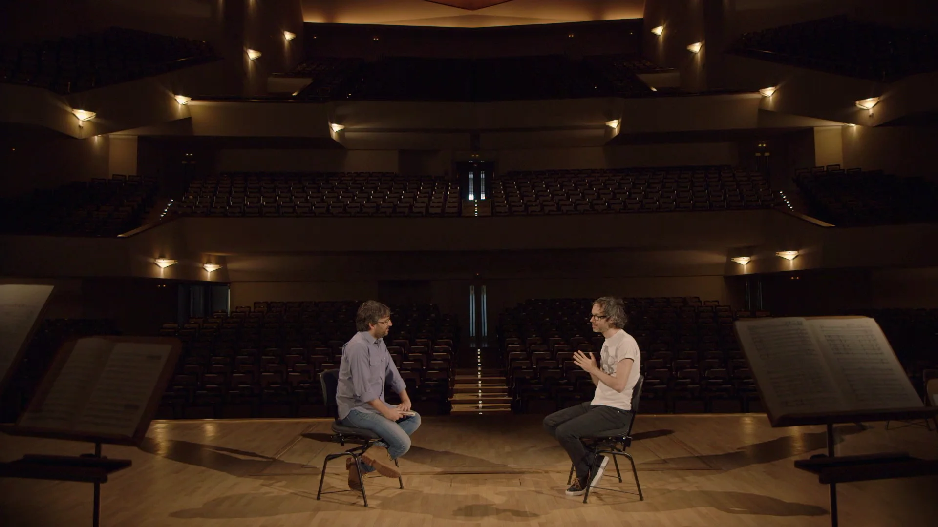 James Rhodes en Salvados con Jordi Évole