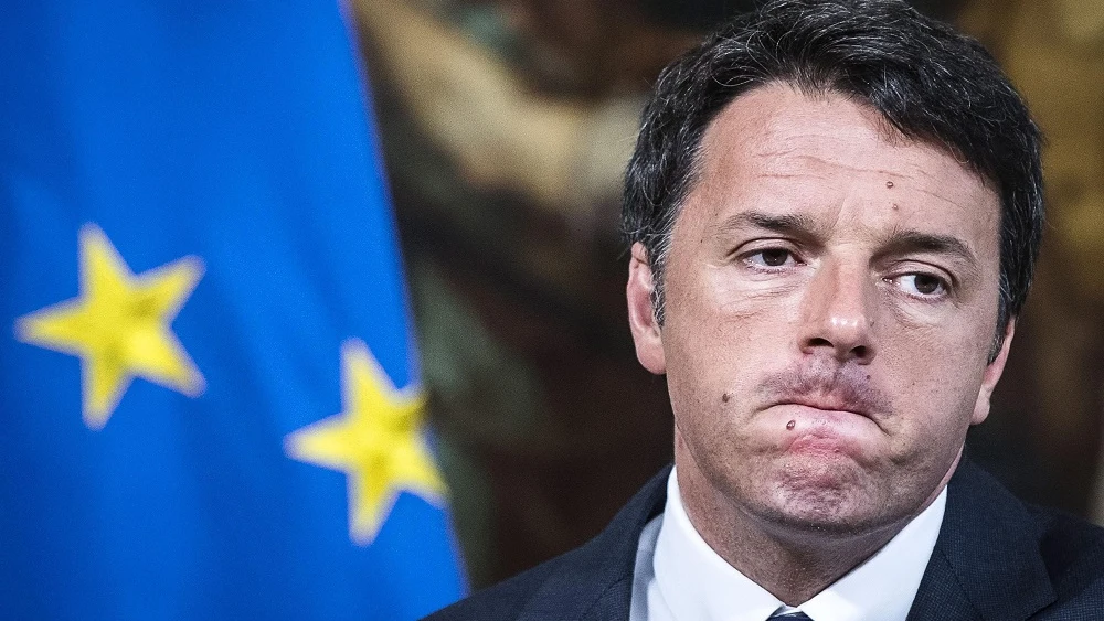 Matteo Renzi tras su derrota en el referéndum