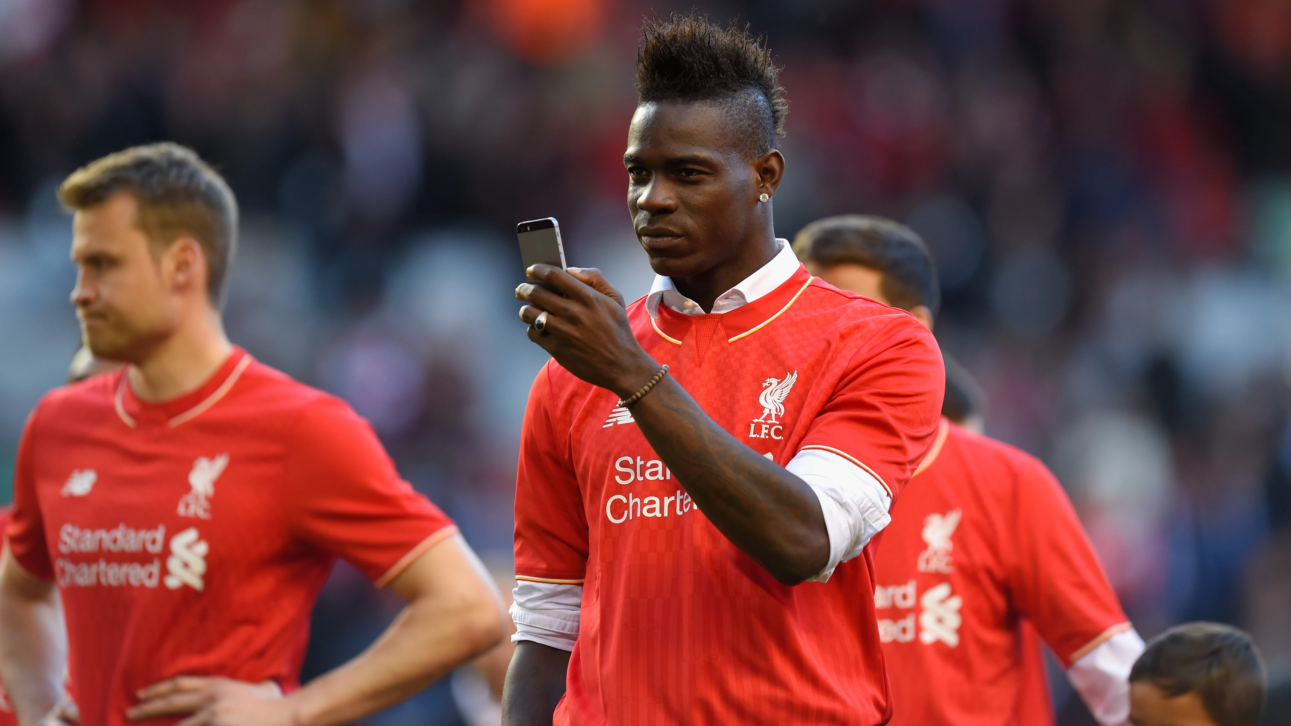 Balotelli, durante su etapa en el Liverpool Balotelli, durante su etapa en el Liverpool