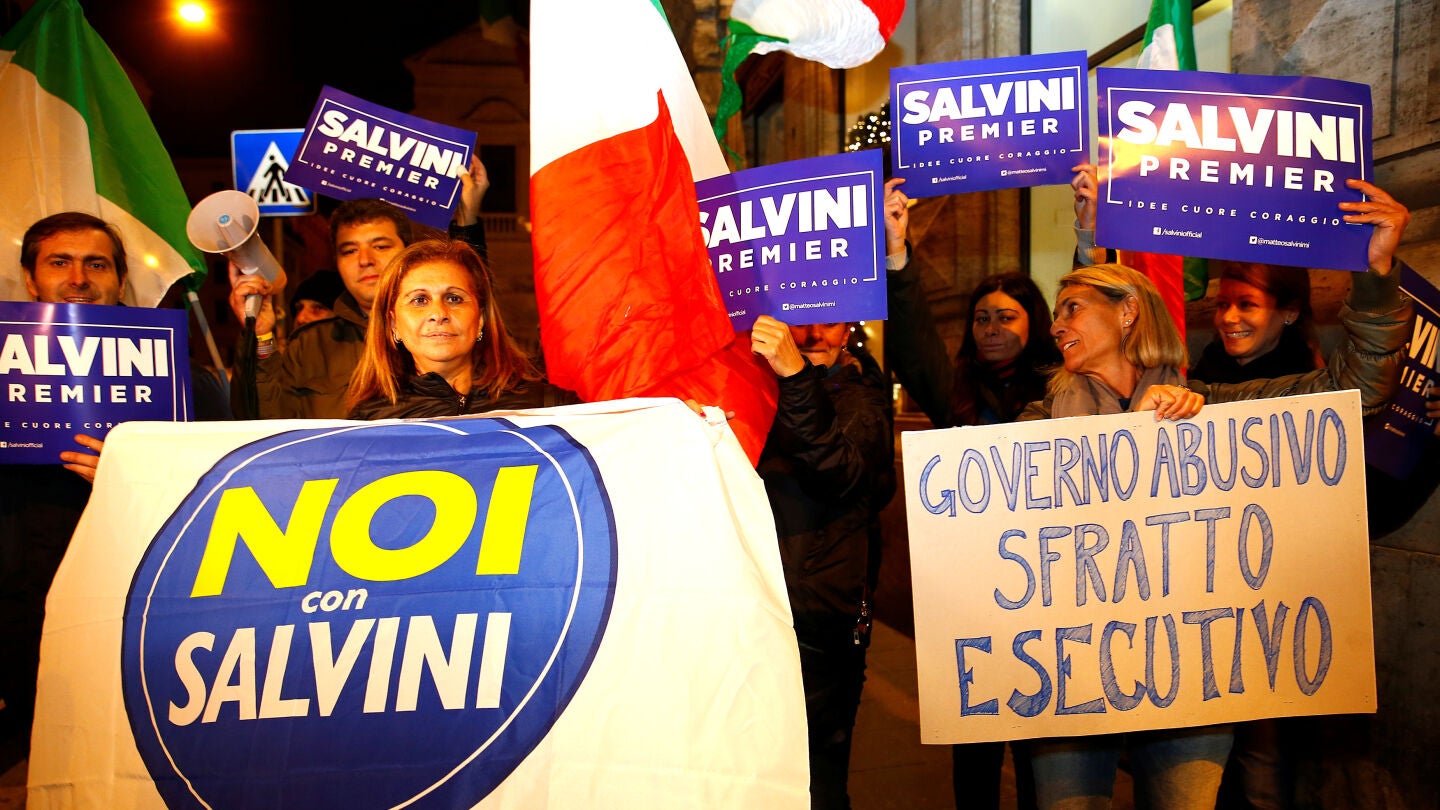 Italia dice no a los planes de Renzi