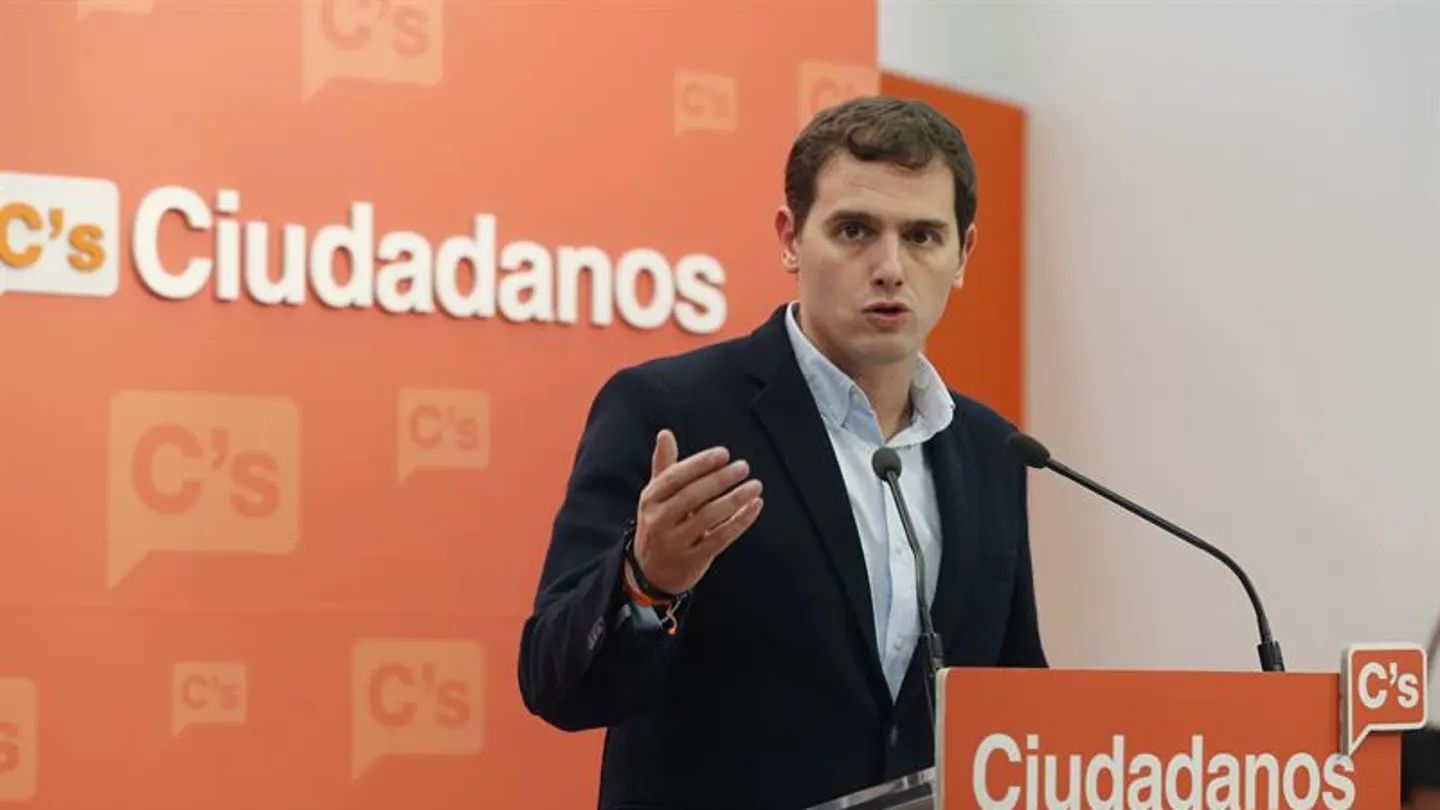 El presidente de Ciudadanos, Albert Rivera El presidente de Ciudadanos, Albert Rivera