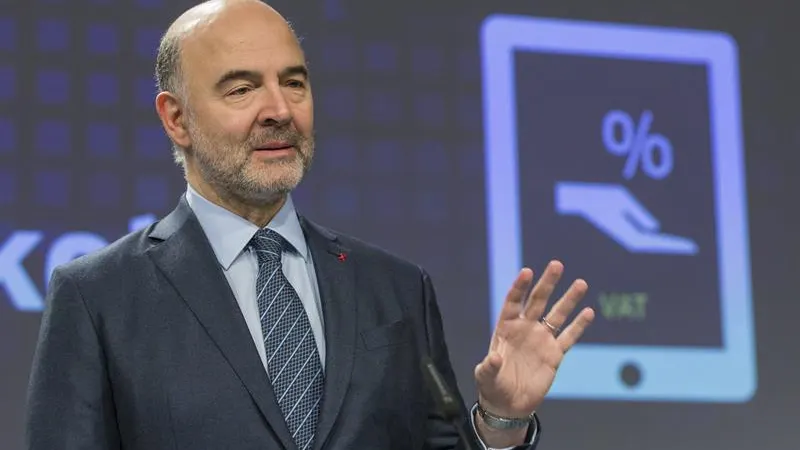 El comisario europeo de Asuntos Económicos, Pierre Moscovici