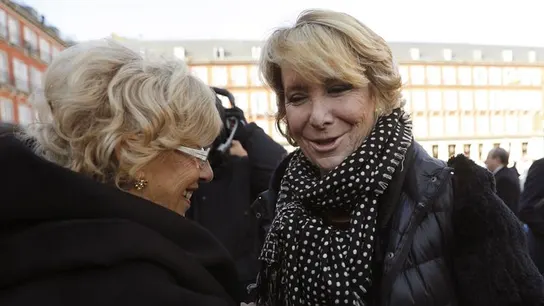 Esperanza Aguirre y Manuela Carmena Esperanza Aguirre y Manuela Carmena