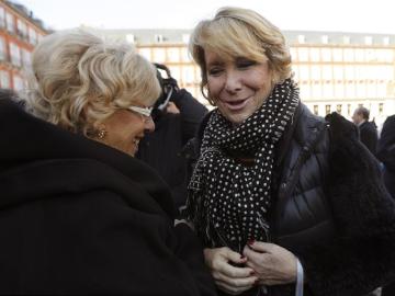 Esperanza Aguirre y Manuela Carmena Esperanza Aguirre y Manuela Carmena