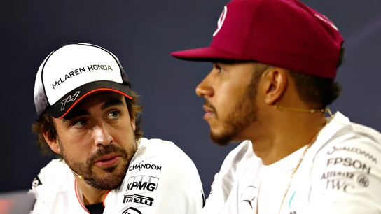 Fernando Alonso y Lewis Hamilton Fernando Alonso y Lewis Hamilton