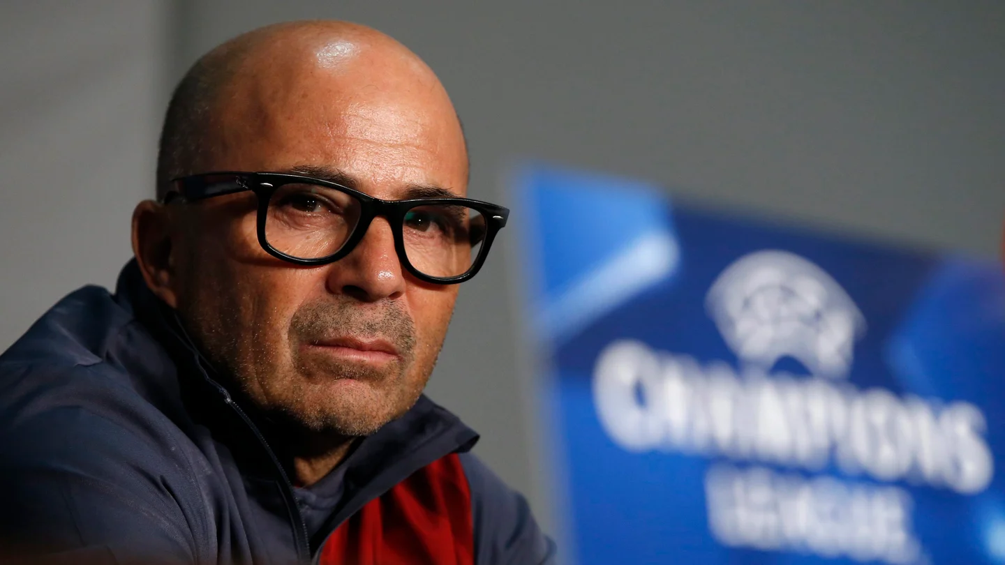 Sampaoli, en rueda de prensa Sampaoli, en rueda de prensa