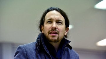 Pablo Iglesias hablando con laSexta