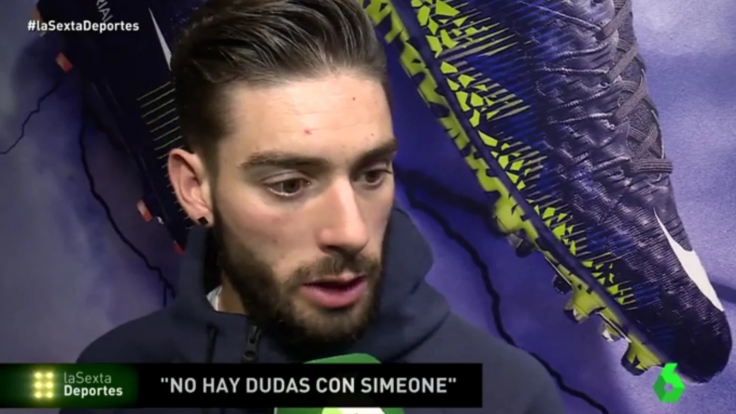 Carrasco habla sobre la situación del Atlético de Madrid 