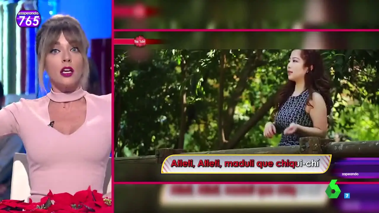 Anna Simon canta en chino mandarín