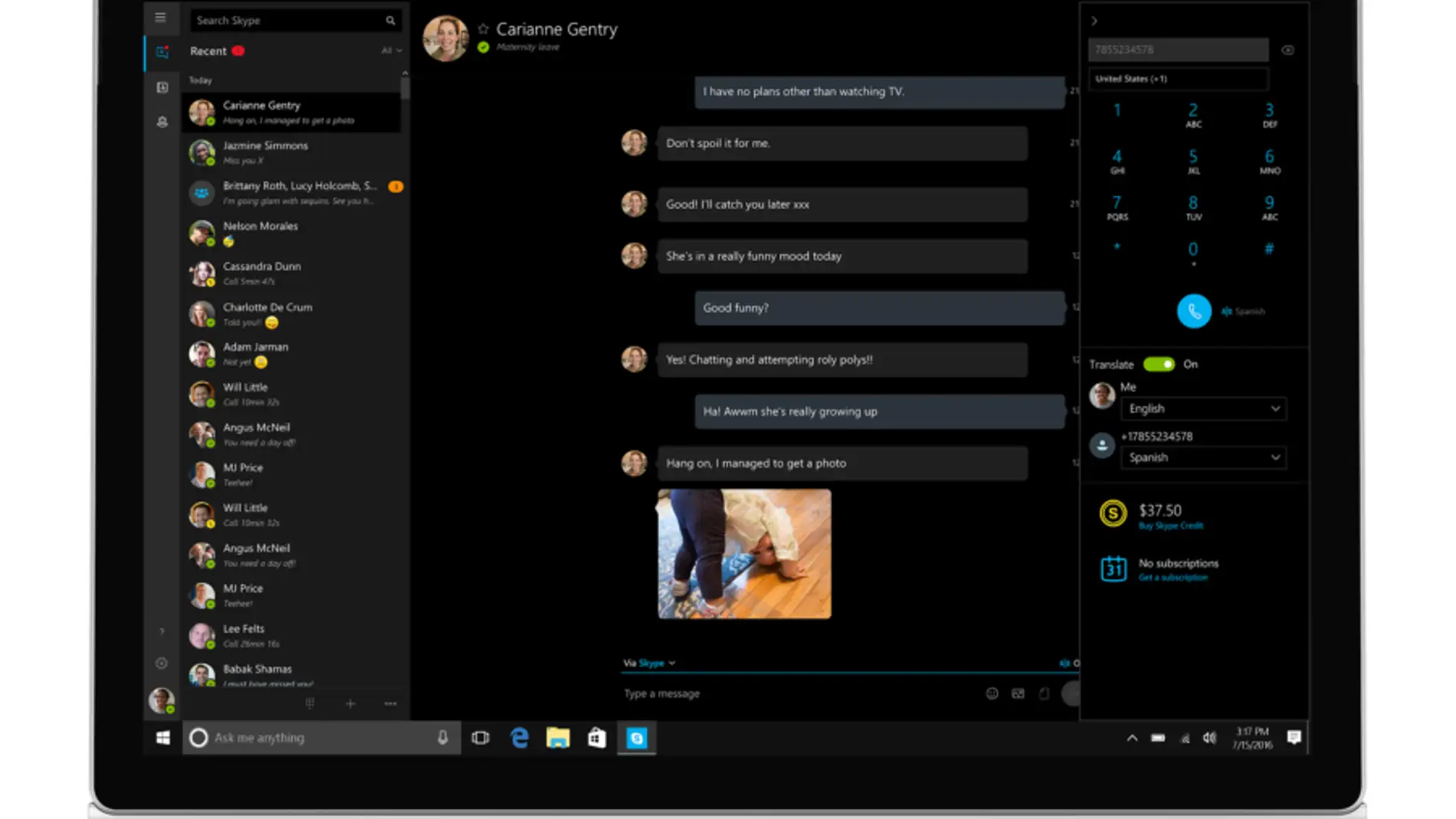 Skype traduce las llamadas de forma instantánea