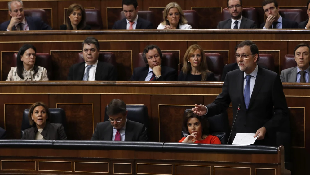 Mariano Rajoy en el Congreso