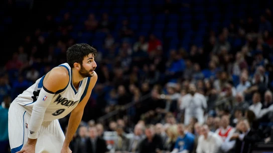 Ricky Rubio, durante un partido con Minnesota Timberwolves Ricky Rubio, durante un partido con Minnesota Timberwolves