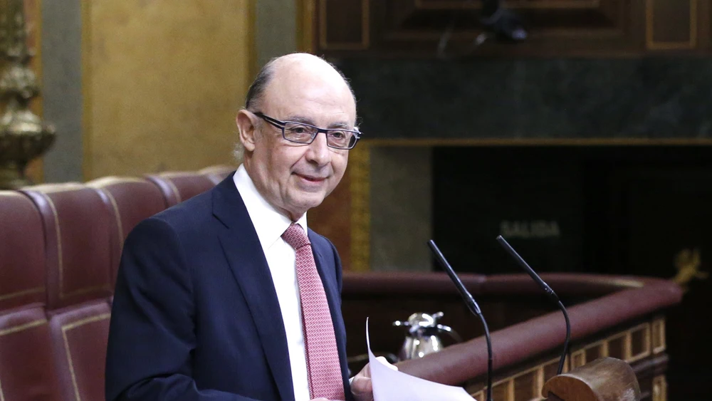 Cristóbal Montoro en el Congreso