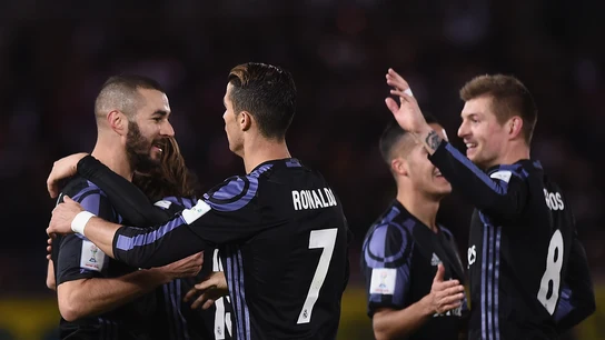 Benzema y Cristiano, protagonistas contra el América Benzema y Cristiano, protagonistas contra el América