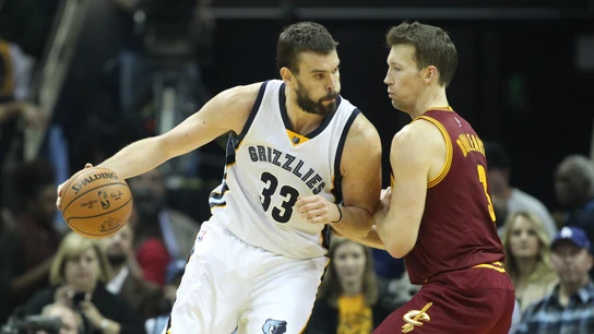 Marc Gasol, protagonista ante Cleveland Cavaliers Marc Gasol, protagonista ante Cleveland Cavaliers