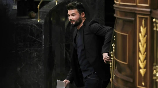 Gabriel Rufián en una imagen de archivo Gabriel Rufián en una imagen de archivo