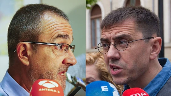Juan Pedro Yllanes y Juan Carlos Monedero Juan Pedro Yllanes y Juan Carlos Monedero