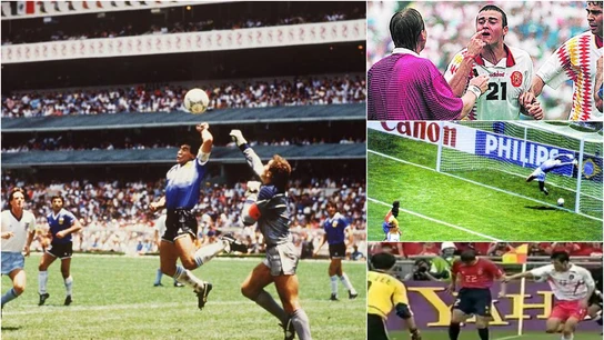 ¿Qué habría pasado con la 'Mano de Dios' o el codazo de Tassotti con el videoarbitraje? ¿Qué habría pasado con la 'Mano de Dios' o el codazo de Tassotti con el videoarbitraje?