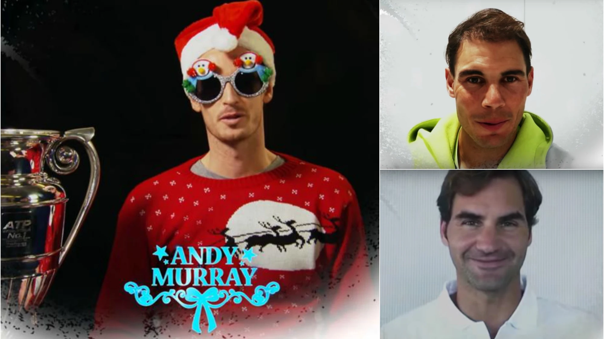 El villancico de los tenistas de la ATP