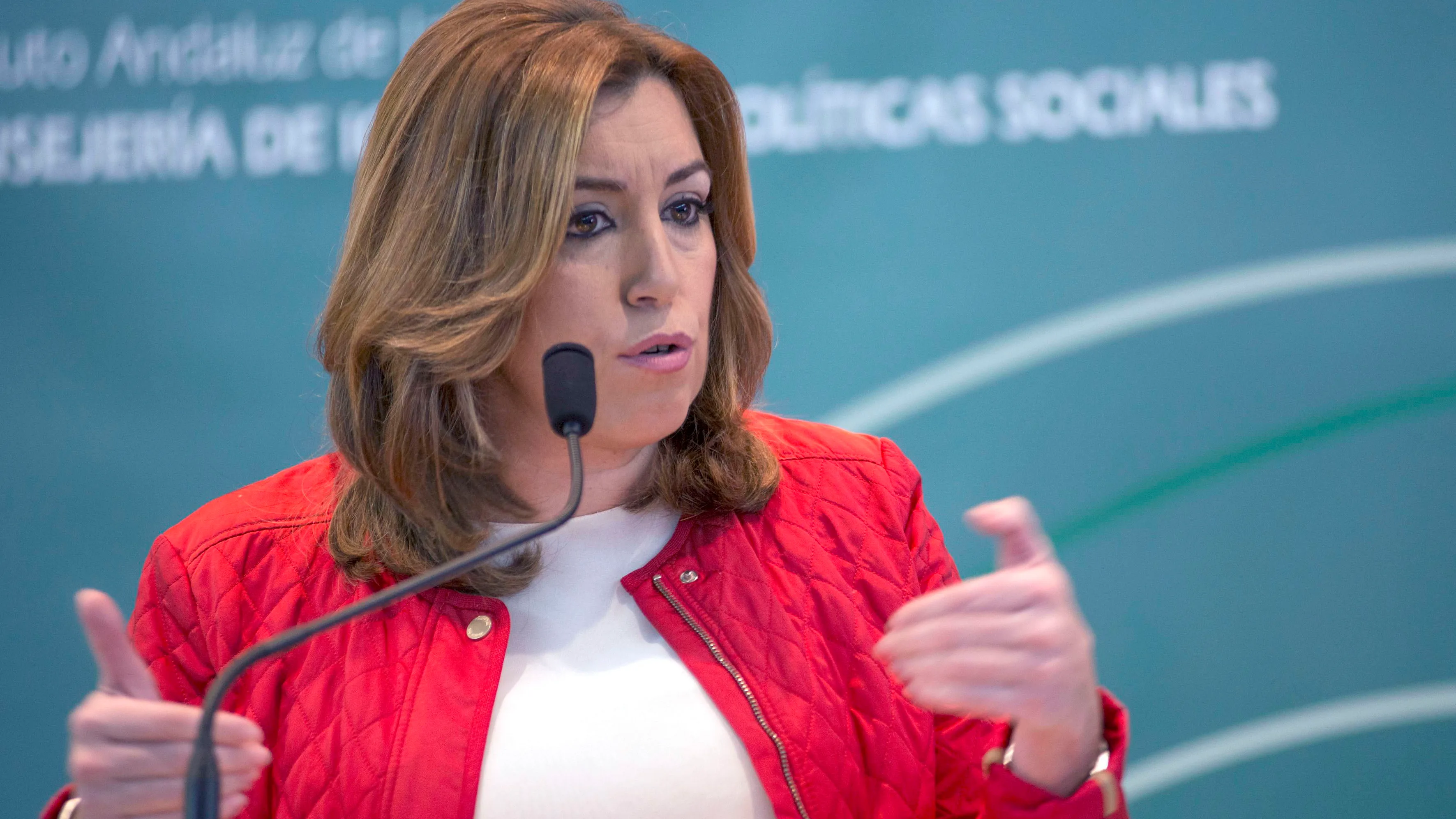 La presidenta de la Junta de Andalucía, Susana Díaz