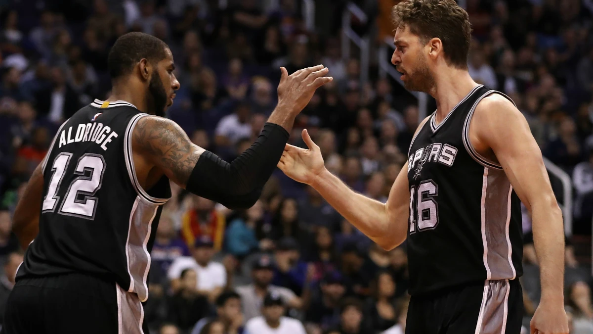 Gasol, con Aldridge