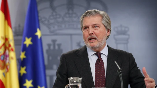 El portavoz del Gobierno, Íñigo Méndez de Vigo El portavoz del Gobierno, Íñigo Méndez de Vigo