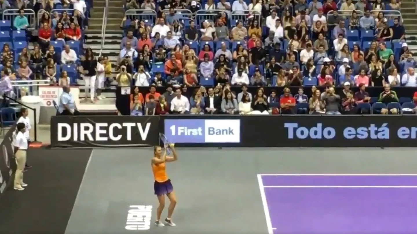 Sharapova bailando Sharapova bailando