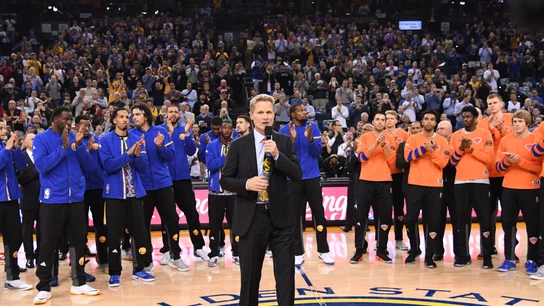 Homenaje a Craig Sager en el Oracle Arena Homenaje a Craig Sager en el Oracle Arena