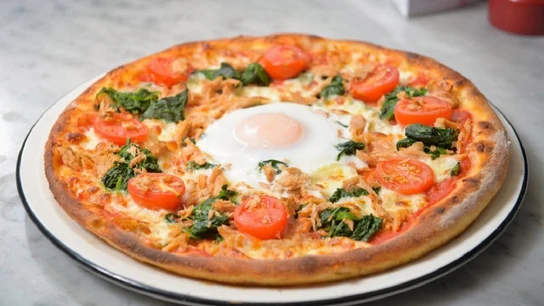 La pizza que acaba con la resaca La pizza que acaba con la resaca