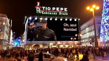 Cartel de 'Narcos' adaptado por la Policía