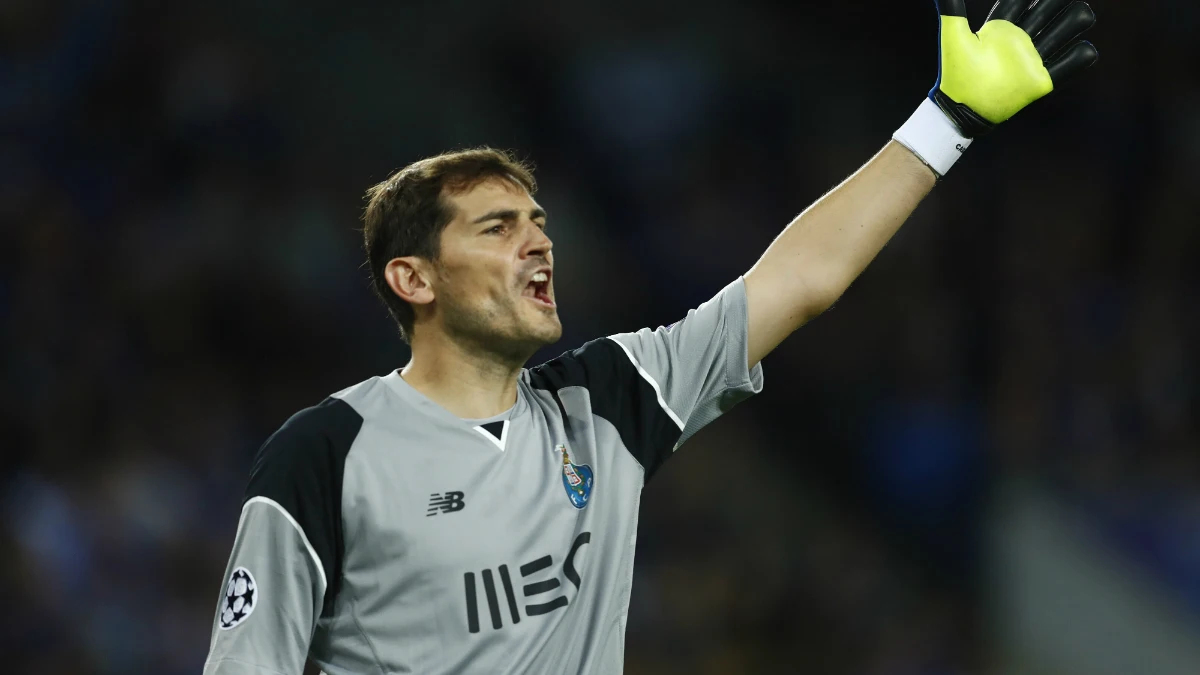 Casillas, con el Oporto Casillas, con el Oporto