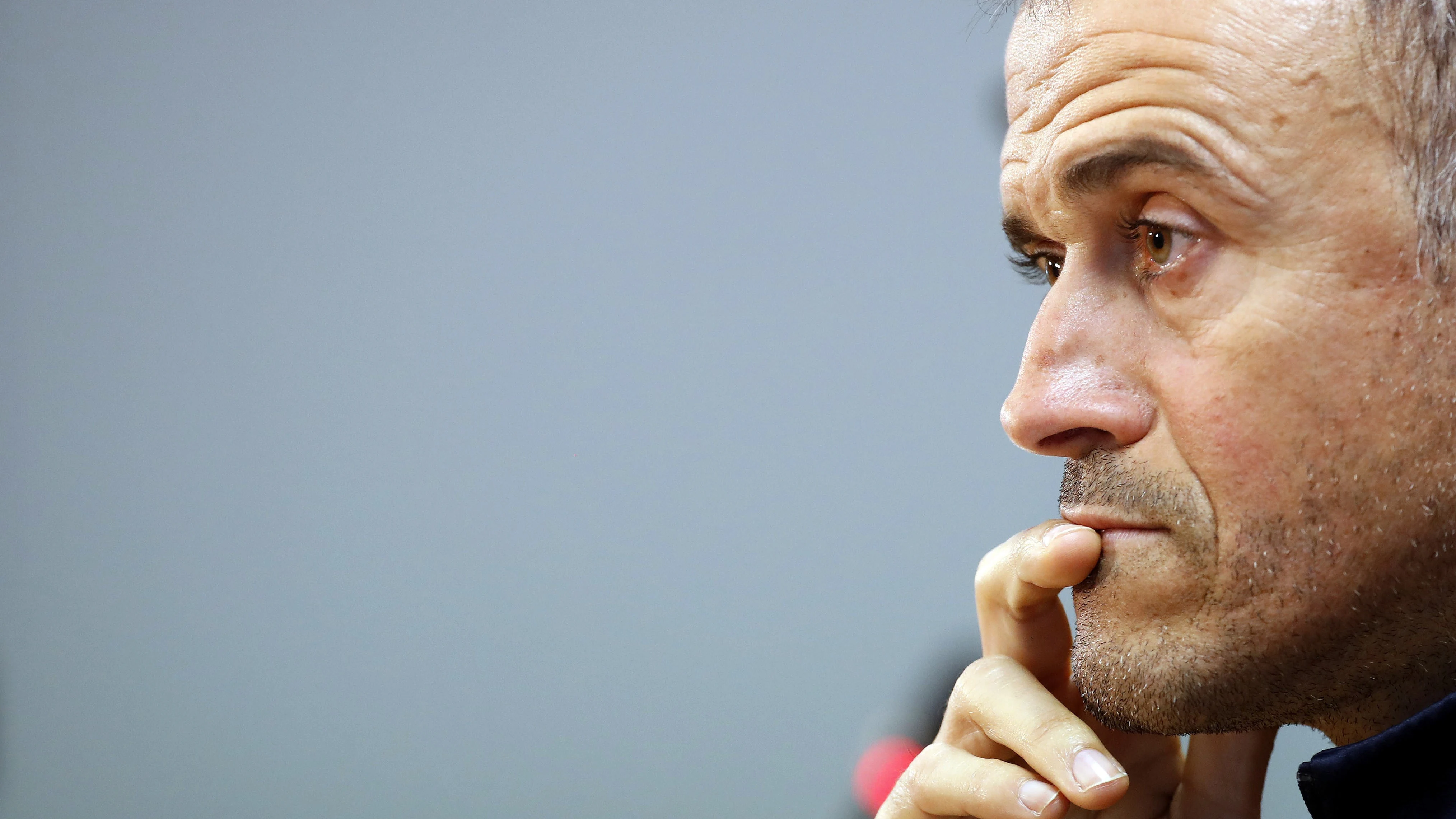 Luis Enrique, en rueda de prensa Luis Enrique, en rueda de prensa
