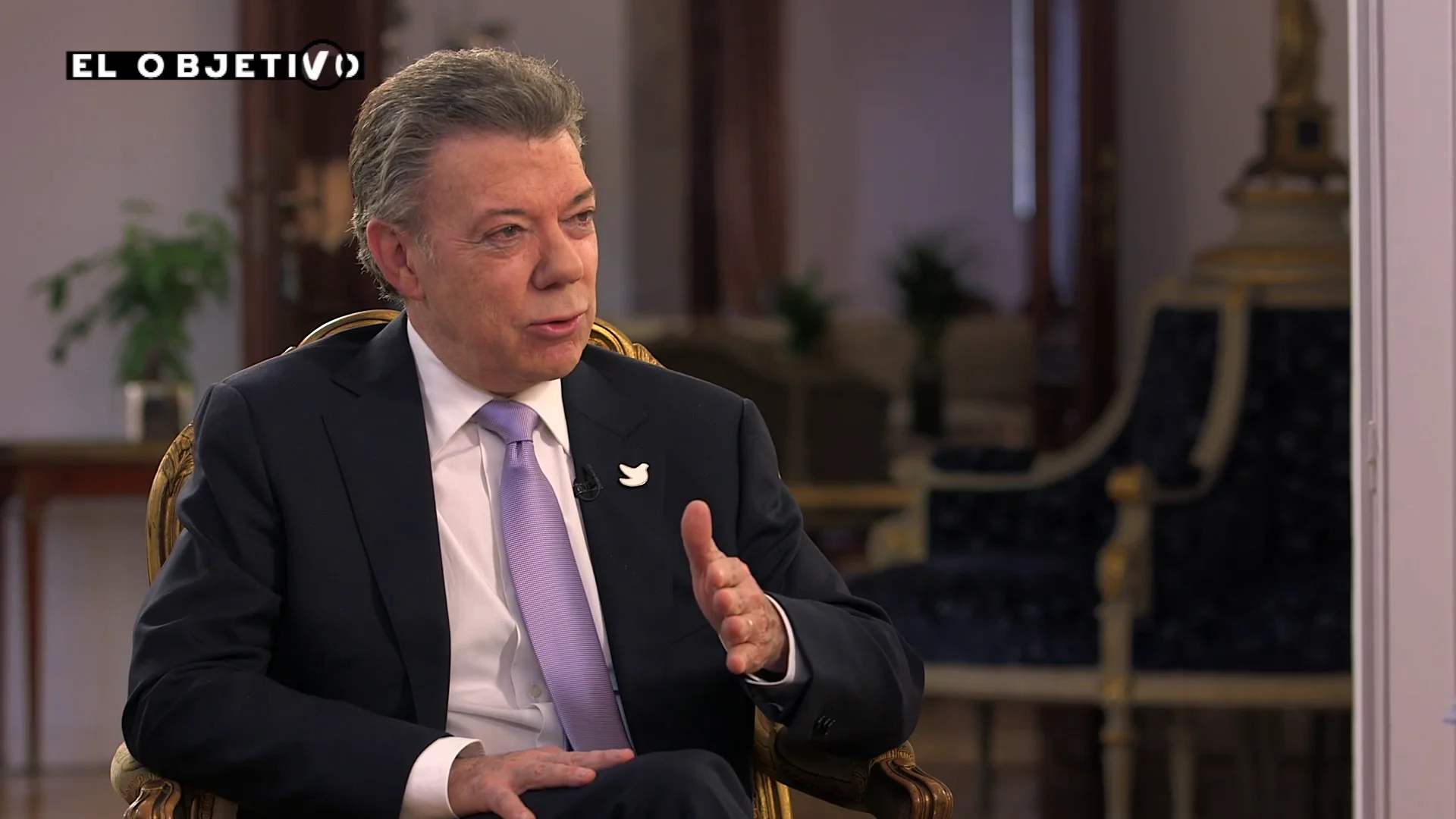 Juan Manuel Santos en El Objetivo