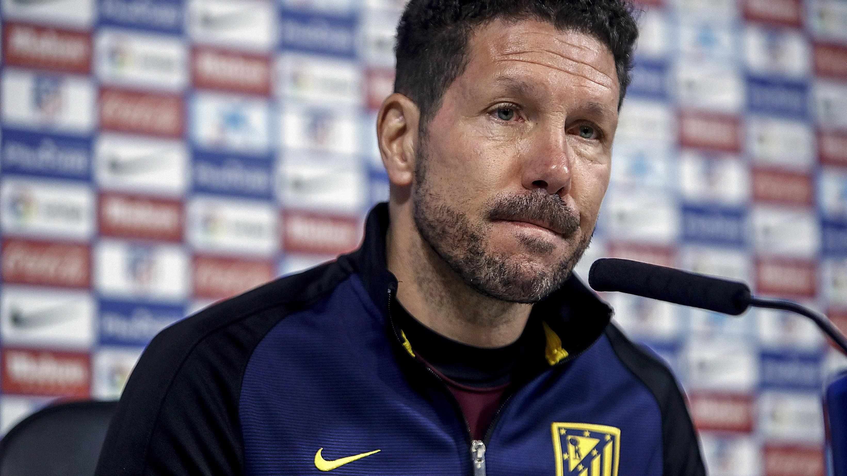 Simeone en rueda de prensa Simeone en rueda de prensa