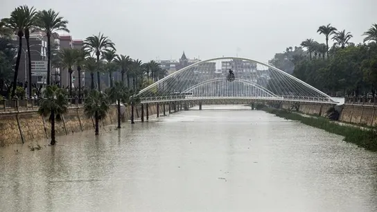 El río Segura a su paso por Murcia El río Segura a su paso por Murcia