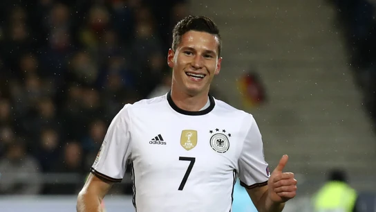Draxler, en un partido con Alemania Draxler, en un partido con Alemania