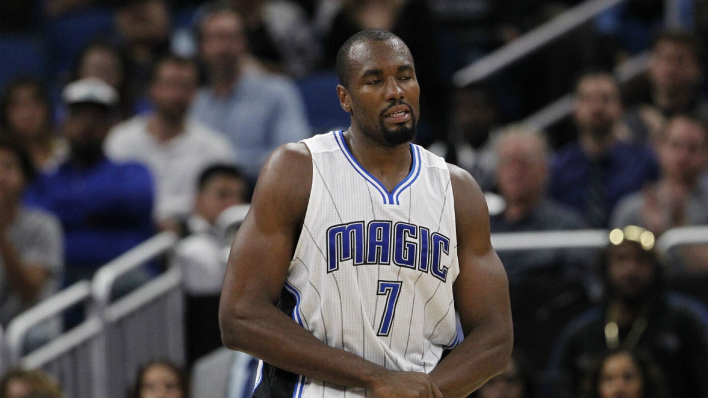 Ibaka, en un partido con los Magic