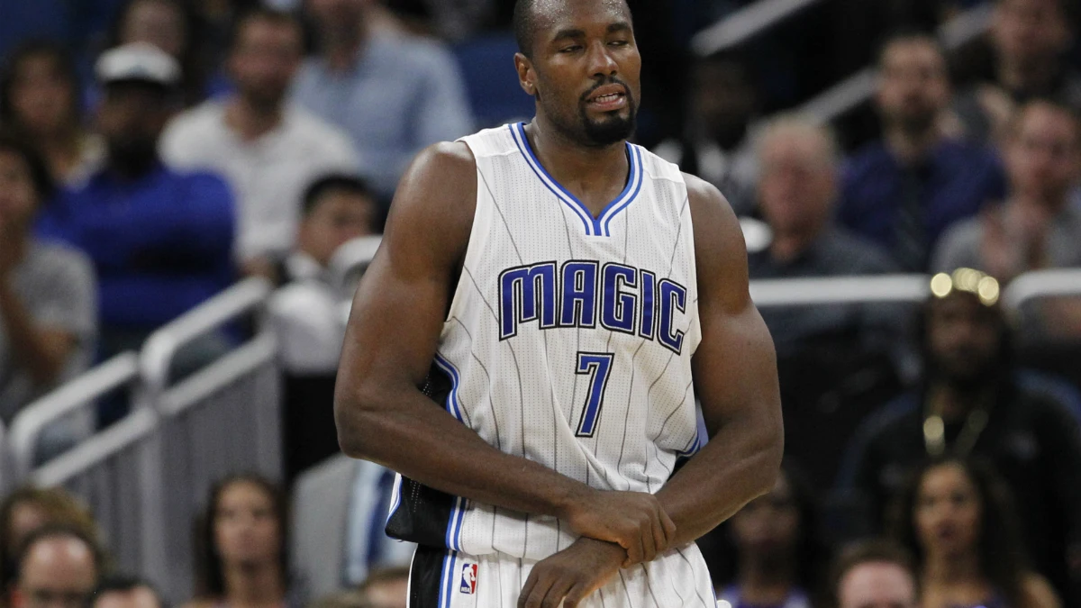 Ibaka, en un partido con los Magic