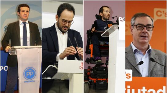 Casado, Hernando, Echenique, Villegas