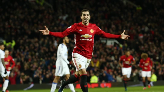 Mkhitaryan celebra su gol ante el Sunderland Mkhitaryan celebra su gol ante el Sunderland