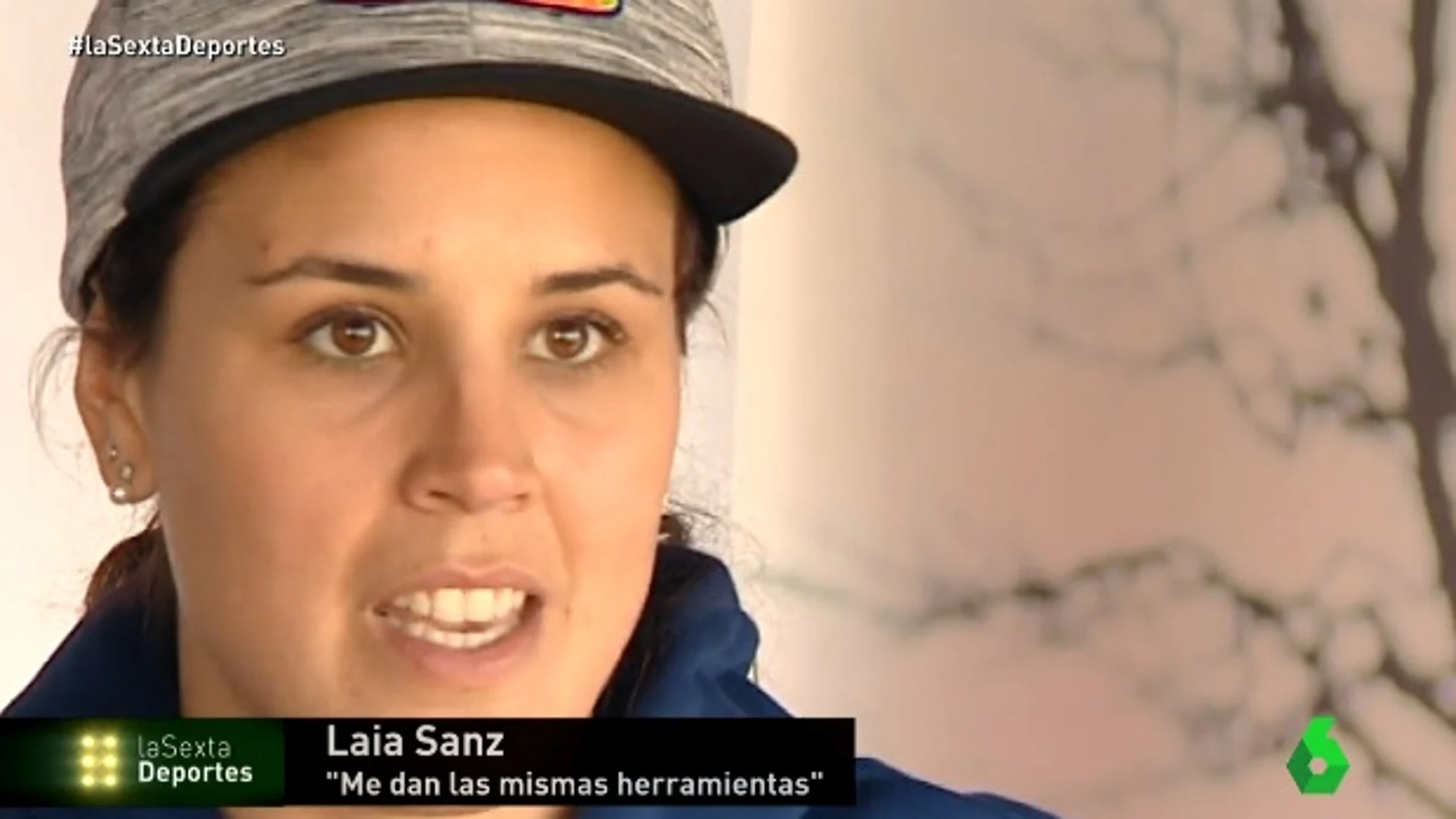 Laila Sanz, piloto del Dakar